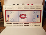 NHL Montreal Canadiens Rink Cribbage Board