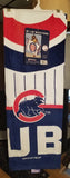 MLB Chicago Cubs 30" X 60" Fiber Beach Towel