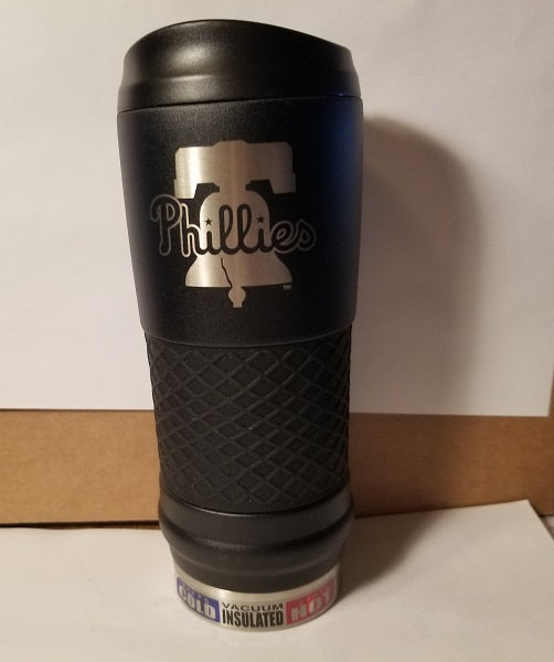 MLB Philadelphia Phillies Vacuum Insulated Stainless Steel Stealth Tumbler