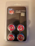 NFL Kansas City Chiefs Tire Valve Stem Caps