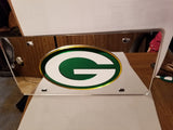 NFL Green Bay Packers Laser License Plate Tag - Silver