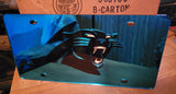 NFL Carolina Panthers Laser License Plate Tag - Blue