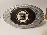NHL Boston Bruins Metal Diamond Plate Trailer Hitch Cover
