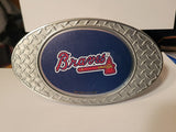 NEW!! MLB Atlanta Braves Metal Diamond Plate Trailer Hitch Cover