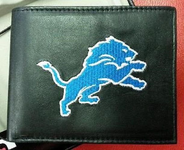 NFL Detroit Lions Embroidered Billfold / Wallet