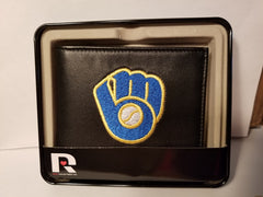 MLB Milwaukee Brewers Embroidered Billfold / Wallet