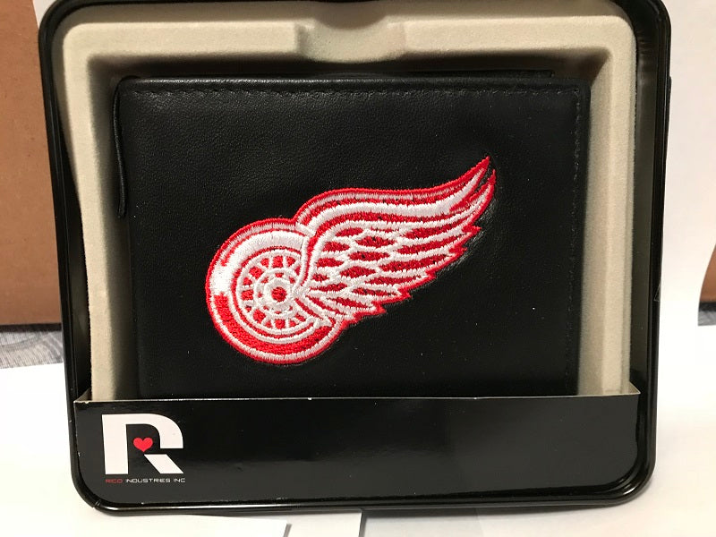 NHL Detroit Red Wings Embroidered Billfold / Wallet