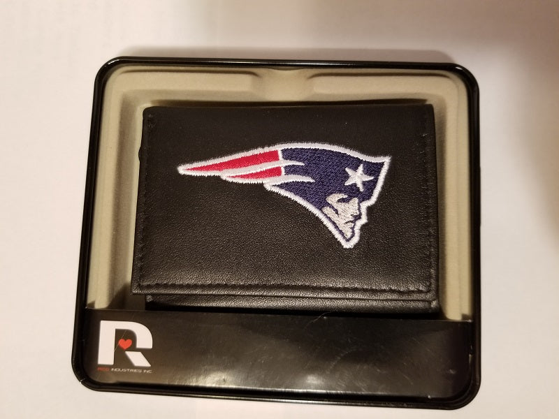 NFL New England Patriots Embroidered Tri-Fold / Wallet