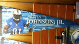 NFL Detroit Lions Calvin Johnson Premium Pennant 12" x 30"