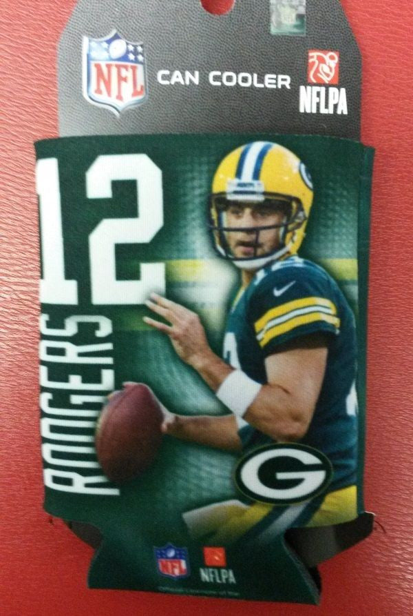 NFL Green Bay Packers Aaron Rodgers Can Holder / Can Coozie